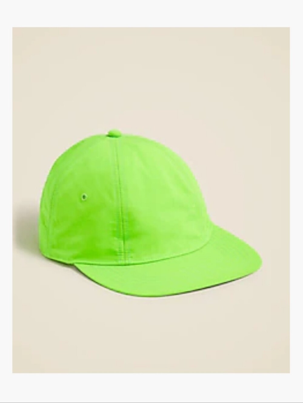 J. Crew  Baseball Cap in Taslan Nylon